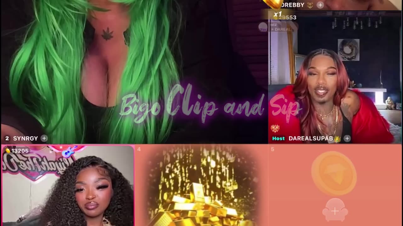 Gossip Gurls segment ft SYNRYG alledgedly exposing Looze w/no receipts 10/28/25 #bigoclipandsip