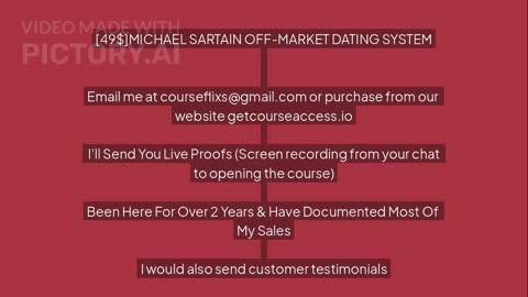 MICHAEL SARTAIN OFF-MARKET DATING SYSTEM Download