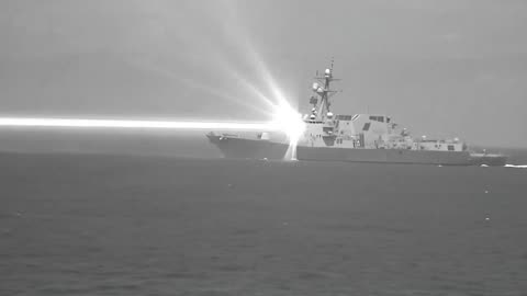 US Navy laser weapon HELIOS