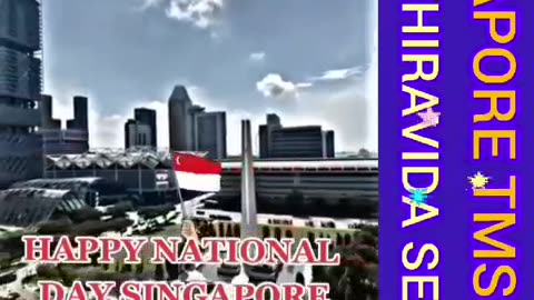Singapore national day 58 .SINGAPORE TMS FANS. M.THIRAVIDA SELVAN SINGAPORE