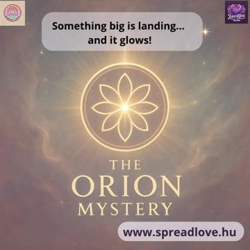 ✨ Orion Is Watching – Cosmic Peace #124 ✨