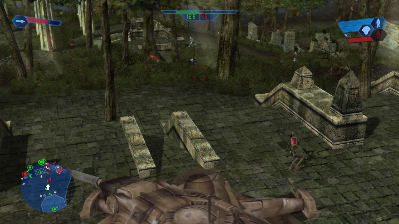 Star Wars Battlefront 2004: Instant Action Yavin 4: Temple CIS Gameplay