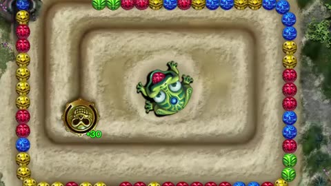 Zuma's Revenge! gameplay