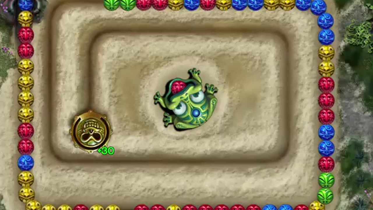 Zuma's Revenge! gameplay
