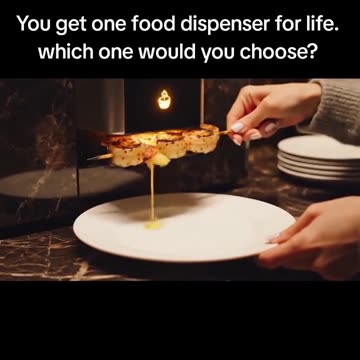 You Get One Food Dispenser For Life, Which One Would You Choose? #food