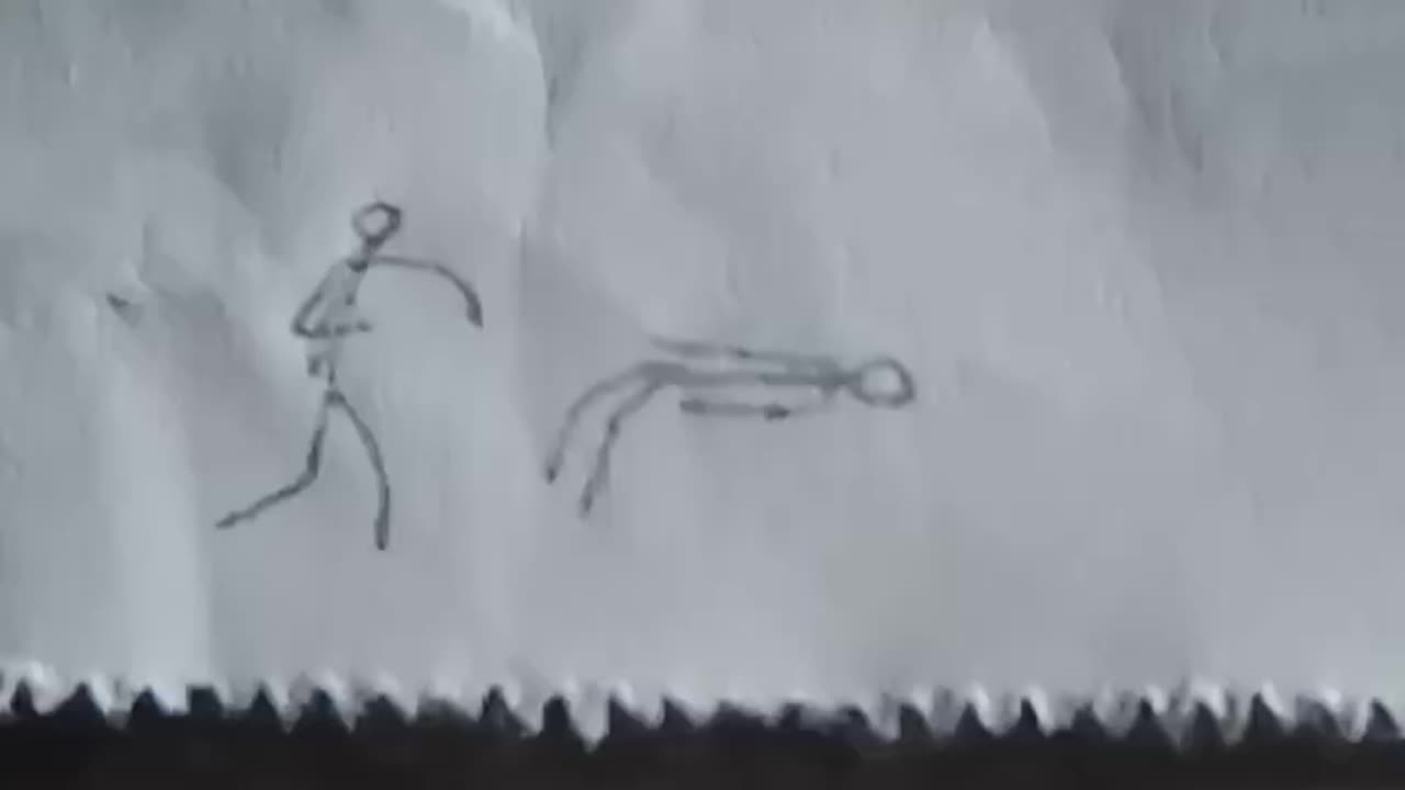 Angry Straught Punch - stickman animation fight knockout