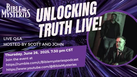 Join us tonight for Unlocking Truth Live!