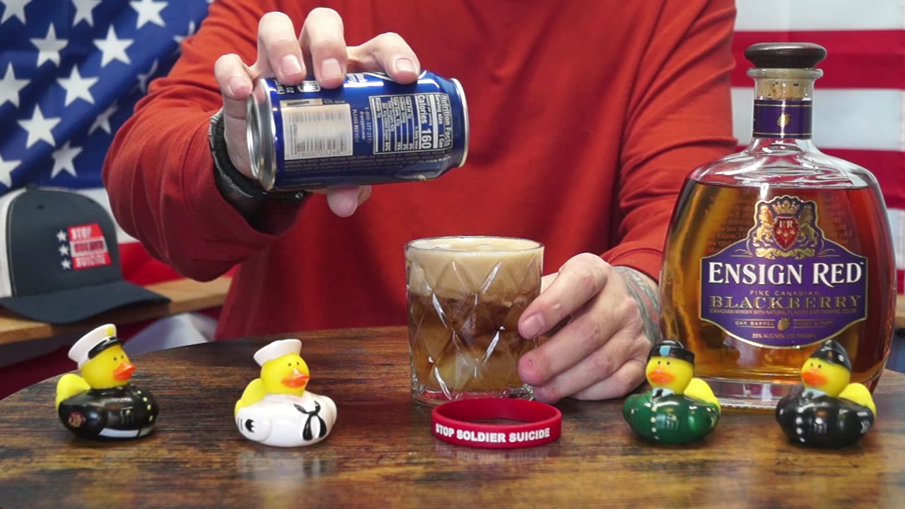 James Ricketson - Ensign Red Blackberry Whiskey & Dr Pepper Dark Berry