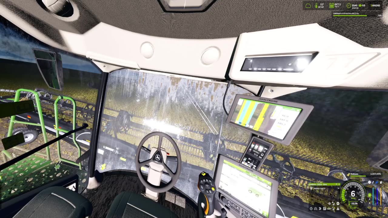 Autodrive and Courseplay farming on Dakota 4X