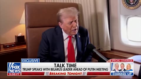 POTUS describes his call with Belarusian President Lukashenko