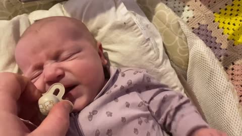 40-Day-Old Kayla: Battling Her First Cold!