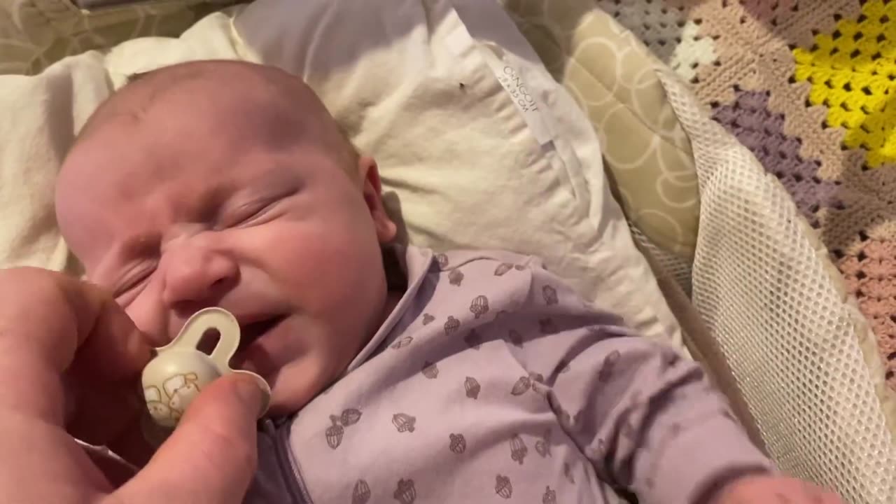 40-Day-Old Kayla: Battling Her First Cold!