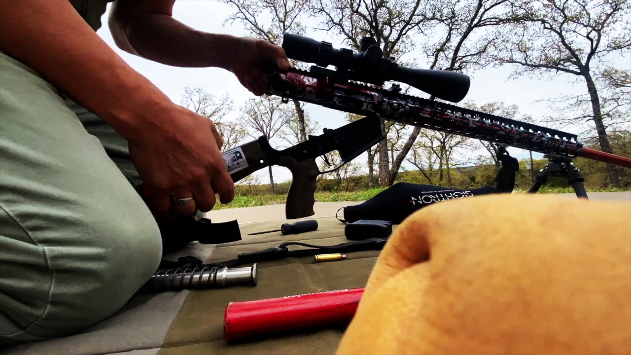 Fix AR10 Cycle - Drill Barrel, Change Springs