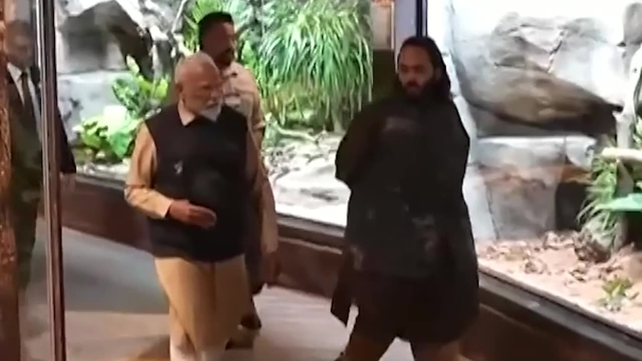 PM Modi’s Anant Ambani’s powerful vision dedication to animal welfare. #AnantAmbani #PMModi #