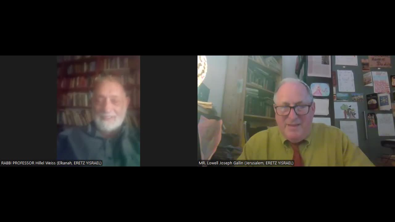 R&B Monthly Seminar: R&B Temple Fellowship (Episode #25 -- Thursday, April 24th, 2025). ChairMAN: RABBI PROFESSOR Hillel Weiss (Elkanah, ERETZ YISRAEL)