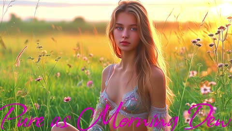 POP MUSIC.Song Pure as Morning Dew.