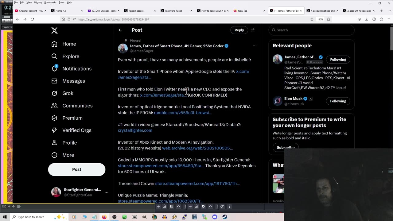 DISGUSTING! X employees beef me because I'm Christian! CENSORED AGAIN!