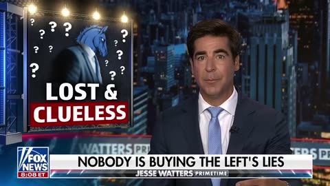 Democrats acknowledged that Jesse Watters had "lied."