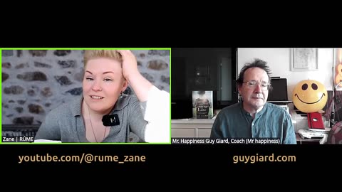 Guy Giard Mr Happiness full interview Georgia Forgiveness March 31th 2025 with Zane
