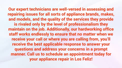 Pacific Appliance Repair Services, INC - Trusted Appliance Repair in Los Feliz, CA