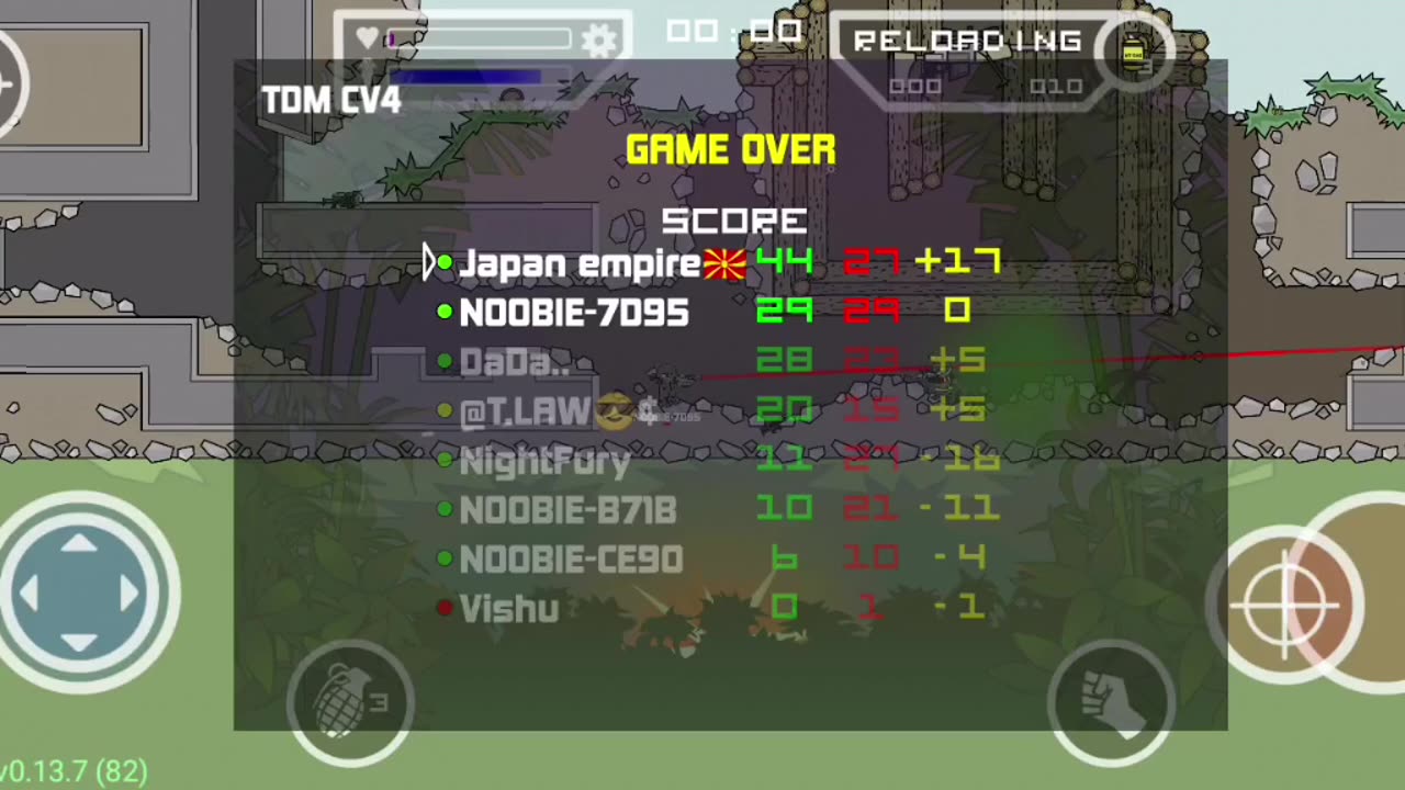 Mini militia outpost map playing with pro players at online