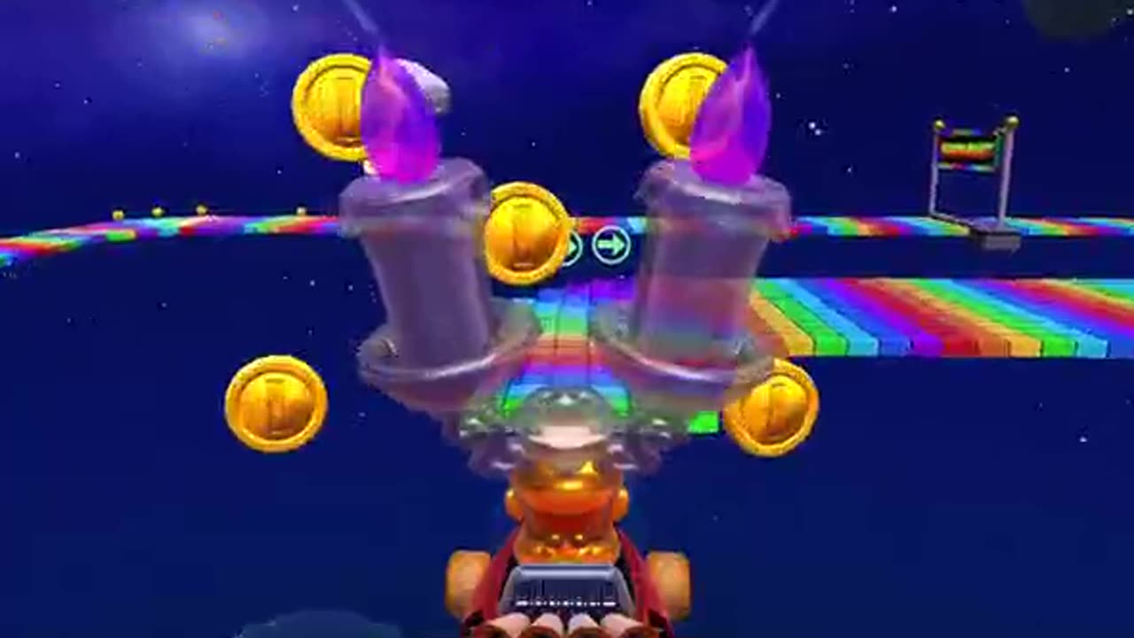 Mario Kart Tour - Silver Candlelight Flight Gameplay (Halloween Tour 2024 Spotlight Shop Reward)