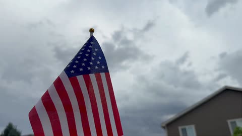 Americans See Patriotic Cloud Shapes
