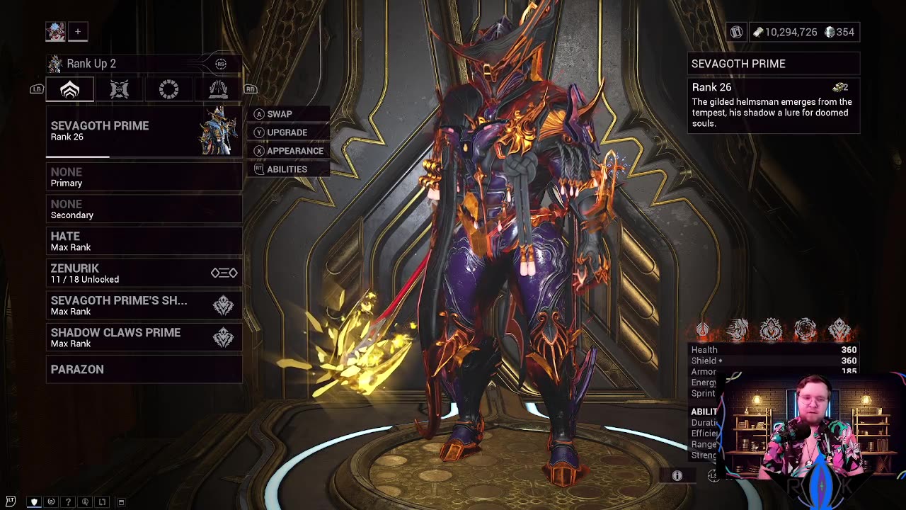 Back to the Grind, Sevagoth Prime?