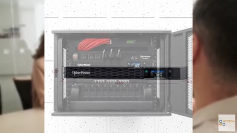 CyberPower CP500PFCRM1U PFC Sinewave UPS Battery Backup and Surge Protector, 500