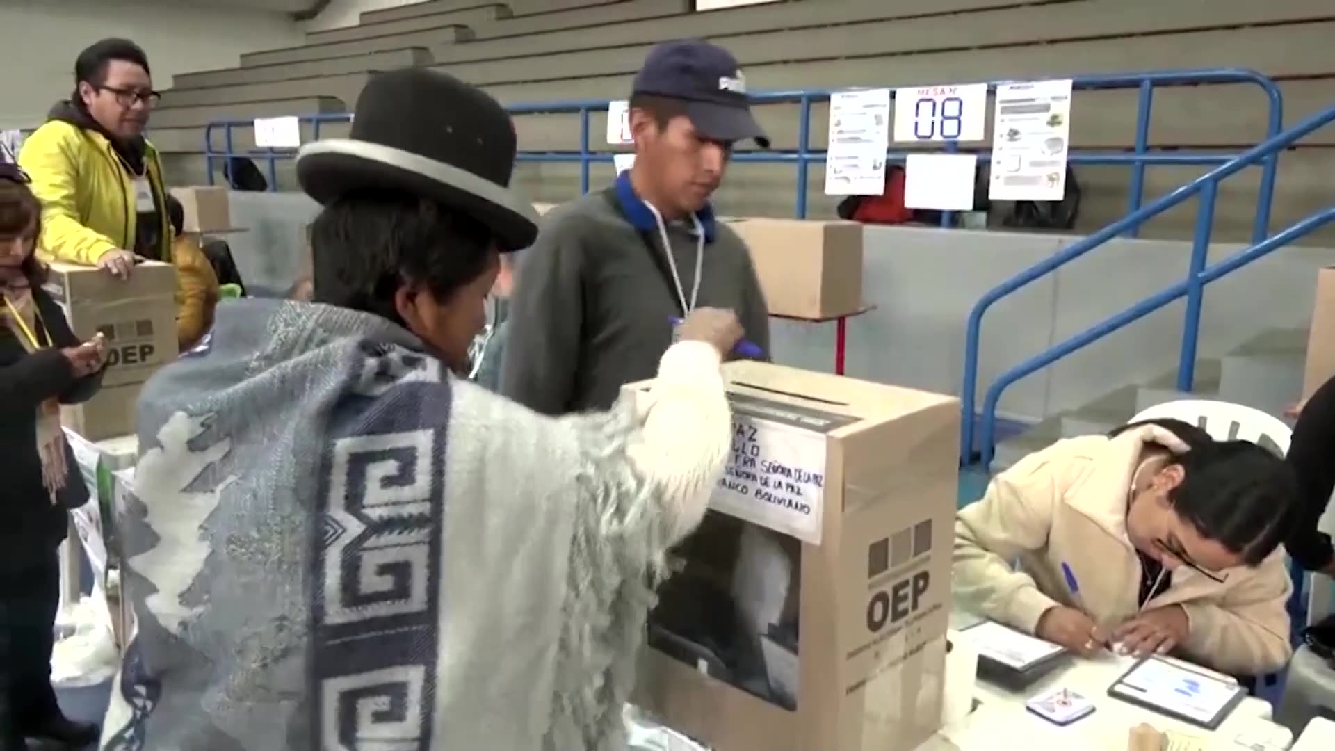 Bolivia presidential count shows centrist Rodrigo Paz in surprise lead