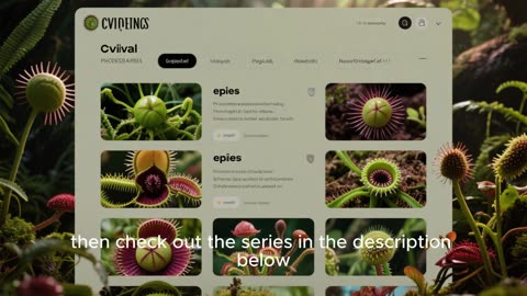 How Venus flytraps and pitcher plants hunt insects.