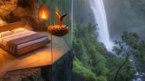 Glass Bedroom, Forest Resort.