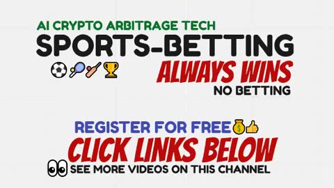 SUREBET - AI SPORTS BETTING ARBITRAGE CRYPTO PROFITS (theme song 003) TOP TEAM ROB BUSER