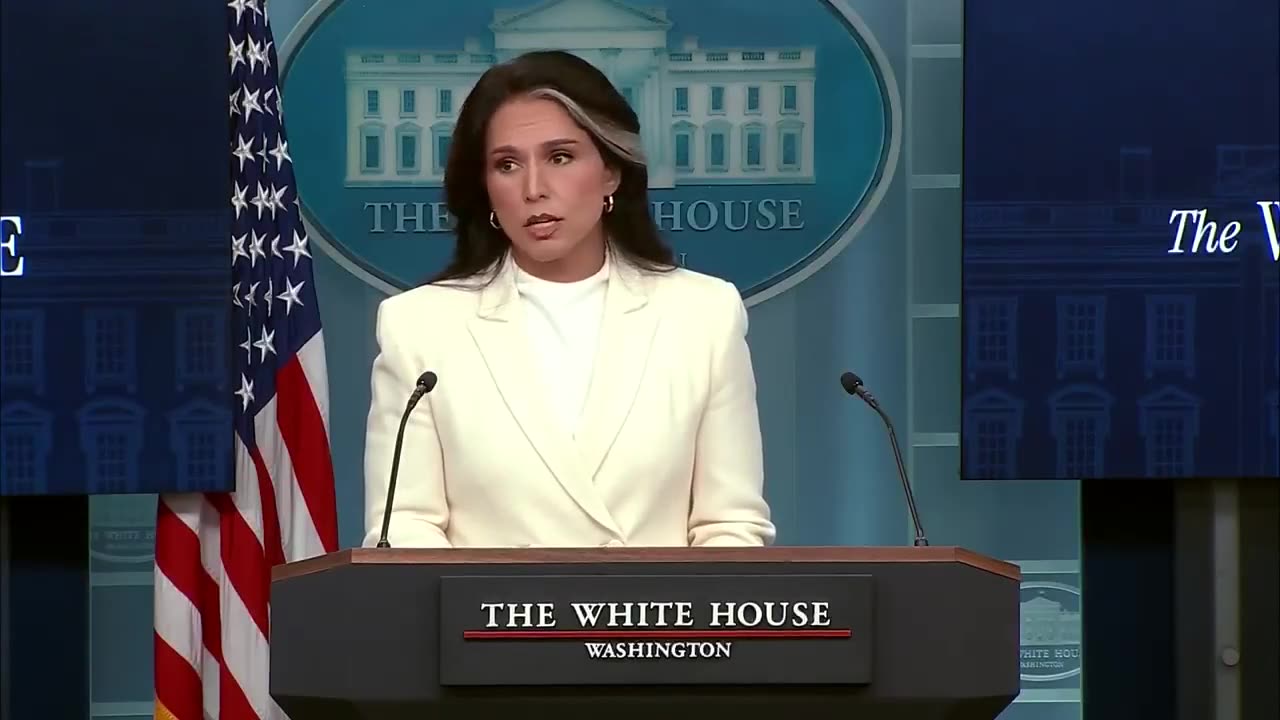 Full Tulsi Gabbard Press Conference on Obama committing treason
