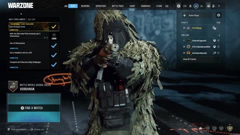 Getting my ass kicked in warzone