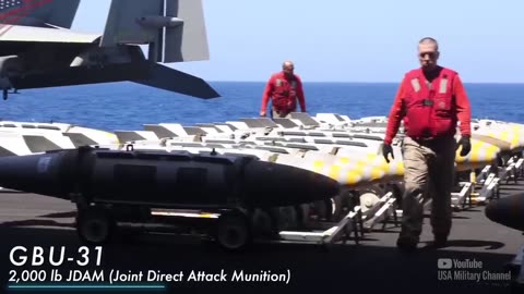 Weapons Used Against "Houthi" Threats Aboard Dual Carrier Strike Groups