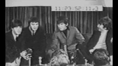 Beatles - Sheraton Hotel Sydney = Interview 1964