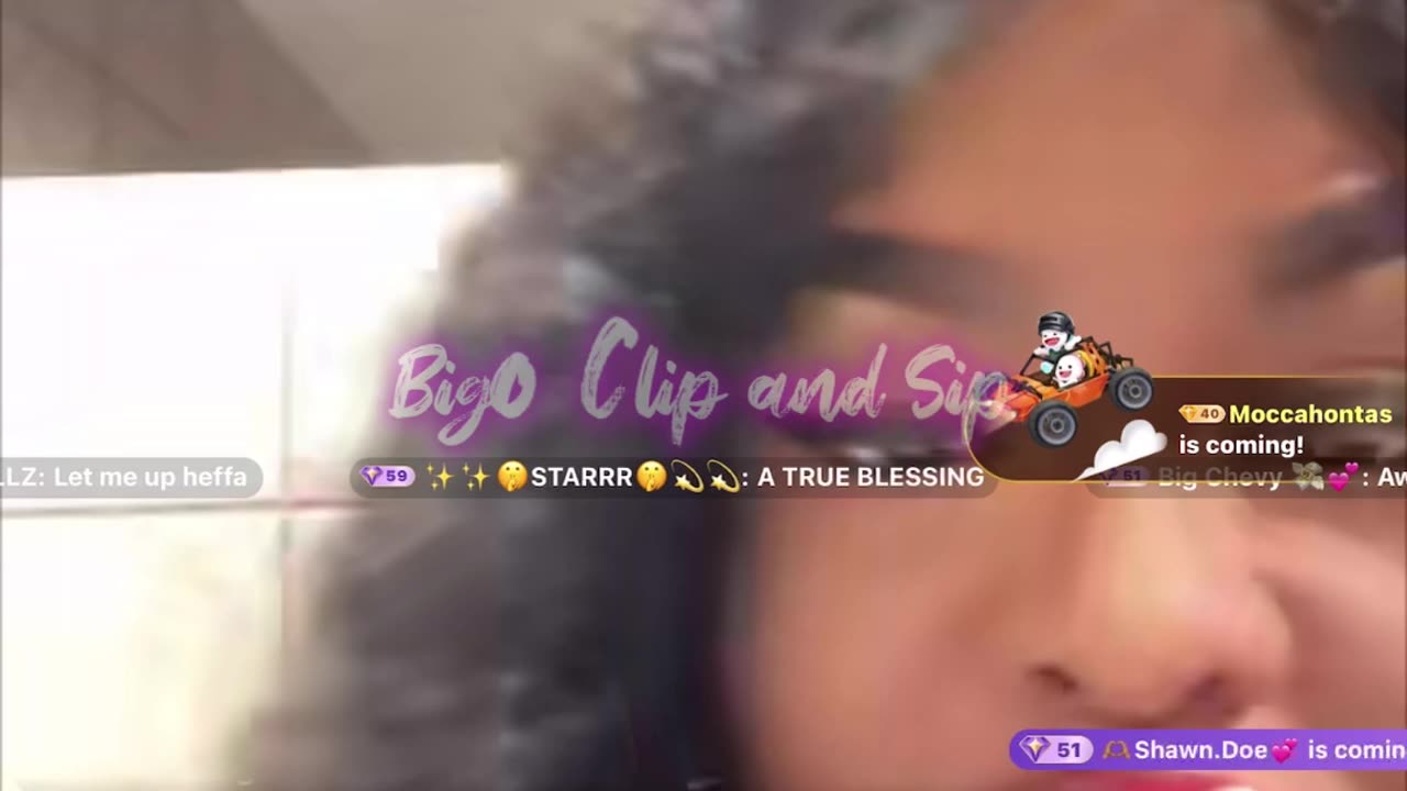 Moet live from family function looking uncomfortable pt 1 6/7/25 #bigoclipandsip