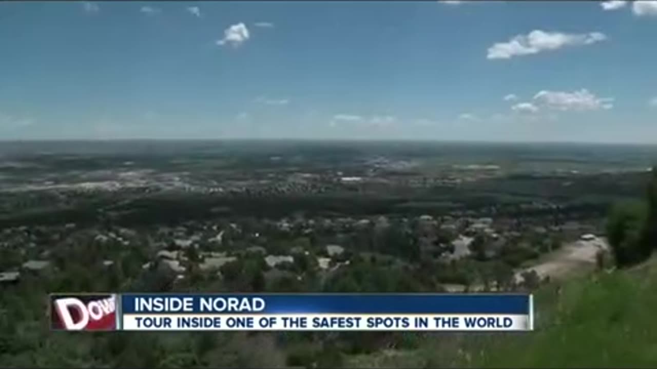 Tour of top secret military facility in Cheyenne mountain