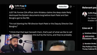 🔥You WON'T BELIEVE what Alex Jones JUST REVEALED About Pam Bondi | Ex CIA Officer BLOWS The WHISTLE