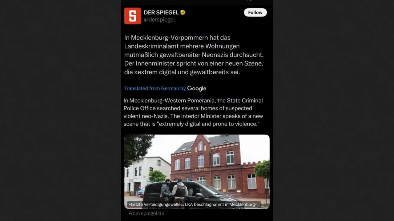 Germany Crackdown on "Neo Nazis" - Good or Bad Nationalism?