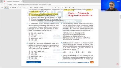 AULA 20 REPASO 2026 - 1 | Semana 02 | Biología