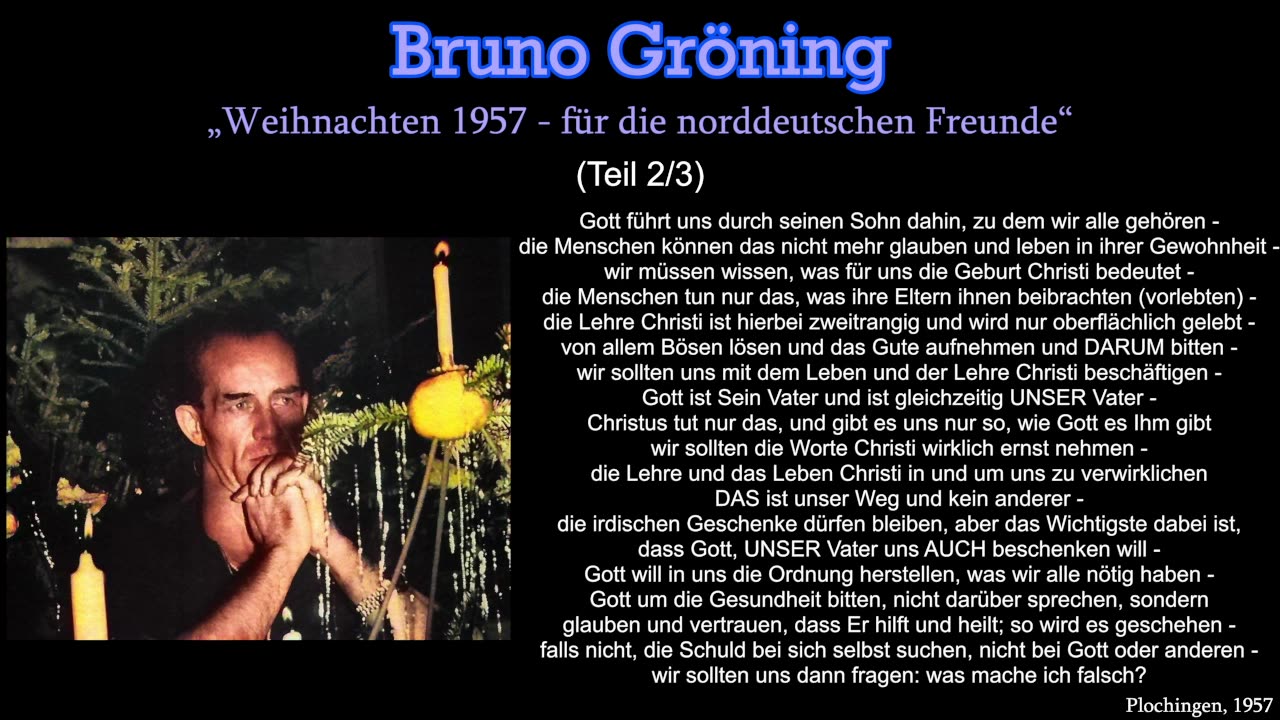 2. Advent-Gemeinschaftsstunde vom 07.12.2025