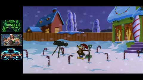 Citizen Z Day 8 of 12, Flintstones, Winnie the Pooh, Woody Woodpecker Christmas