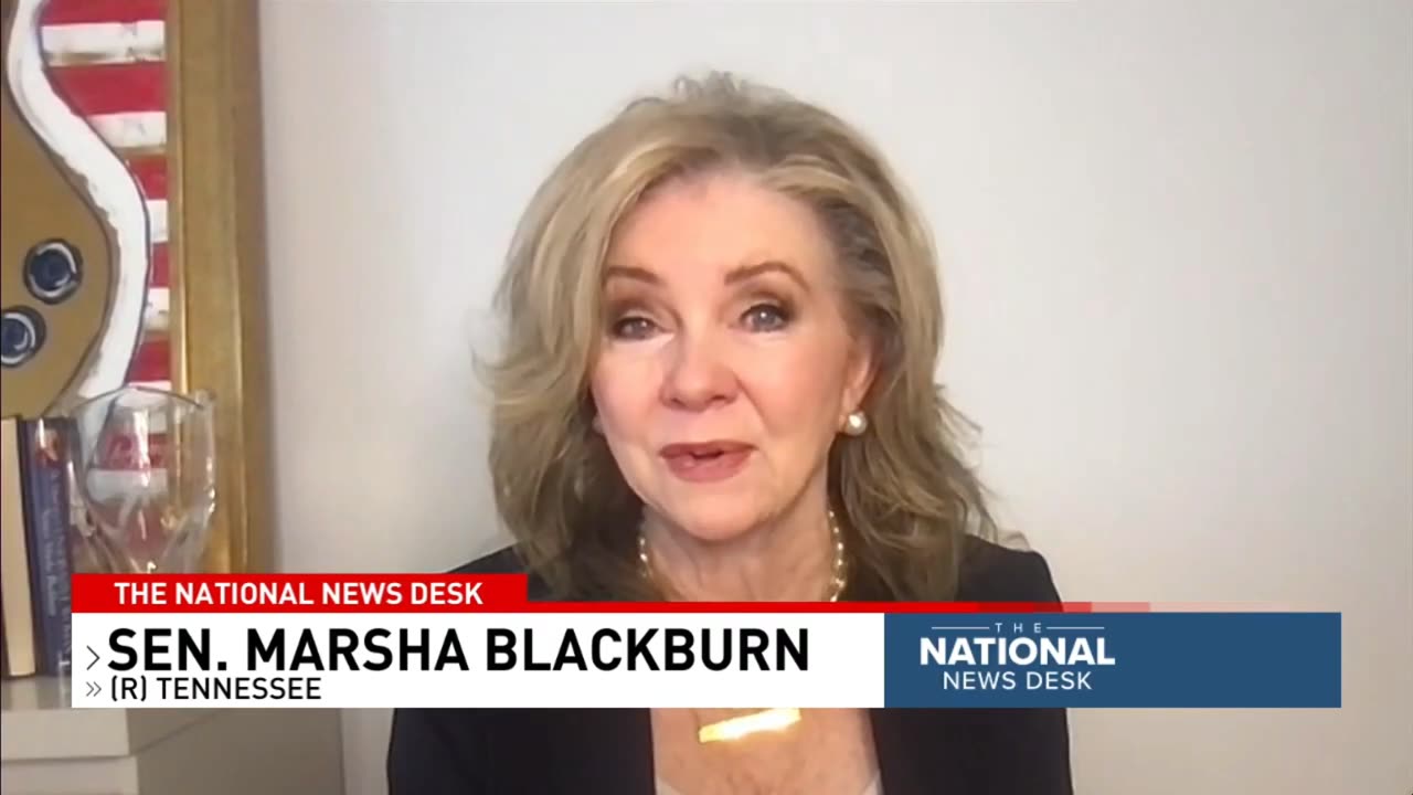 Senator Blackburn of Tennessee is battling to protect children online and pass