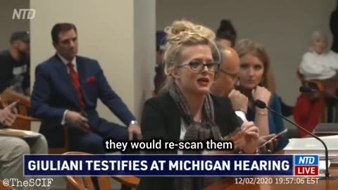 IT contractor, working as a DOMINION specialist at the TCF center in Michigan...