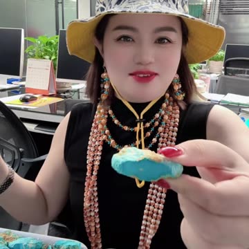 20250808-2 Natural Raw Turquoise Rough Contain Green Soul