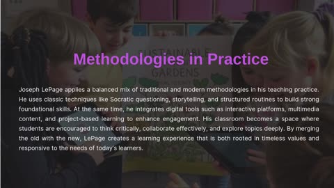 Joseph Weston LePage’s Creative Lesson Planning Techniques