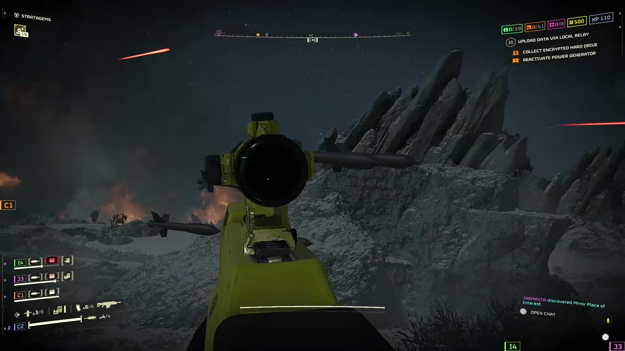 Helldivers Glitch in the matrix