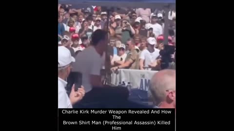 Charlie Kirk Murder Weapon Revealed The Brown Shirt Man
